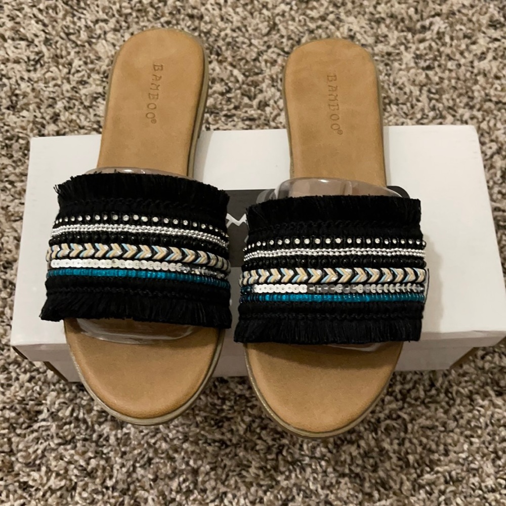 Bamboo sandals